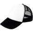 Sunbreaker baseball cap, black and white