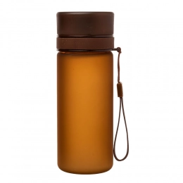 Simple water bottle, brown