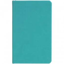 Блокнот Cluster Mini в клетку, бирюзовый