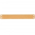 Leather label Gimel, S, beige.