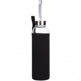 Water bottle Sleeve Ace, black.