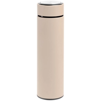 
                                                Percola beige thermos with a strainer.
                                                