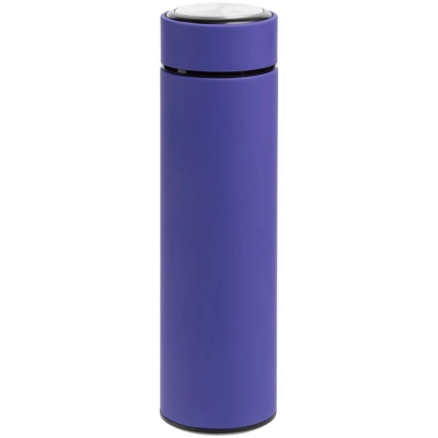 
                                                Percola purple thermos with strainer.
                                                