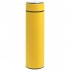 Percola yellow thermos with a strainer.