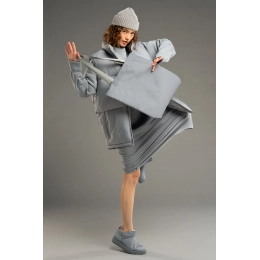 Шопер для покупок В5, серая