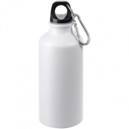 Funrun 400 water bottle, white.