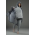 Unisex H2 hoodie, gray.