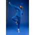 Unisex H2 hoodie, blue.