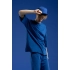 Unisex T1 blue t-shirt.