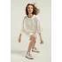 Unisex T1 milk-white T-shirt.