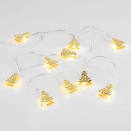 Golden Lights LED garland