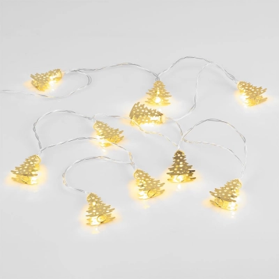 
                                            Golden Lights LED garland
                                            