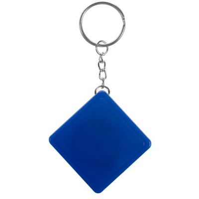 
                                            Keychain with tape measure Square ver.2, blue
                                            