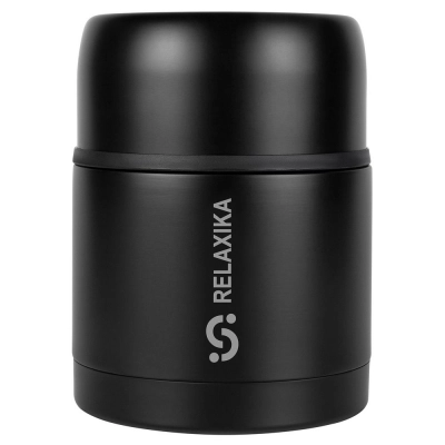 
                                                Relaxika 500 food thermos, black
                                                