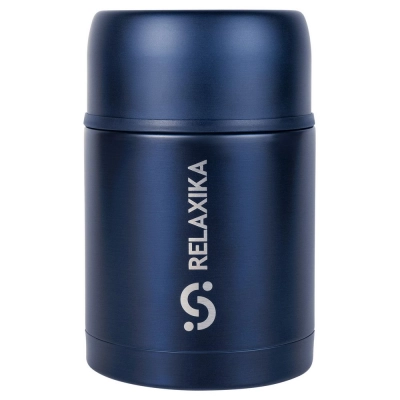
                                                Relaxika 700 food thermos, dark blue.
                                                