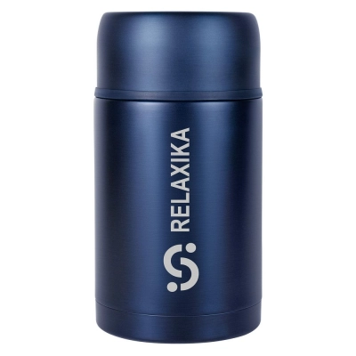
                                            Relaxika 1000 food thermos, dark blue.
                                            
