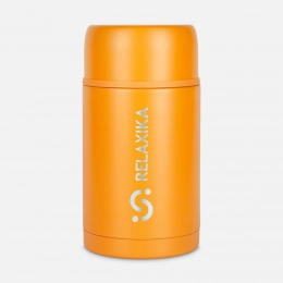 Термос для еды Relaxika 1000, желтый