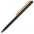 GrafeeX ballpoint pen in a case, black with orange