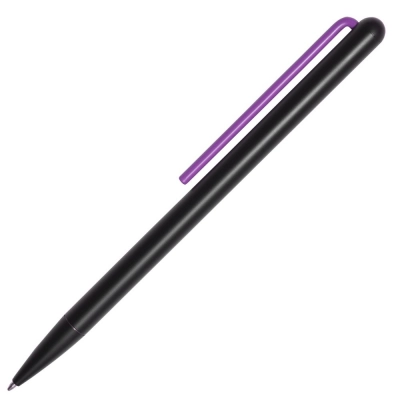 
                                            GrafeeX ballpoint pen in a case, black with purple
                                            