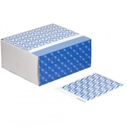 Adorno Gift Wrapping set, white with blue