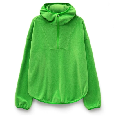 
                                                Fliska unisex fleece anorak, apple green.
                                                