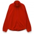 Red unisex Fliska fleece jacket.