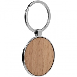 Wood Circle ver. 2 keychain