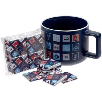 
                                            Set with bitter chocolate Industry, marine
                                            