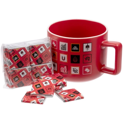 
                                            Set with bitter chocolate Industry, metallurgy
                                            