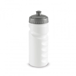 Lowry bicycle bottle, white with grey