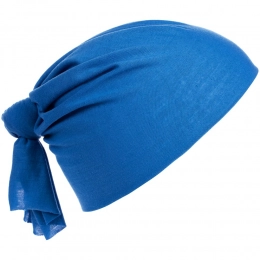 Multifunctional blue Dekko bandana.