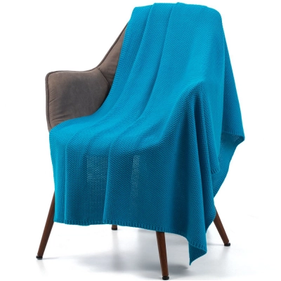 
                                                Longview blanket, turquoise
                                                