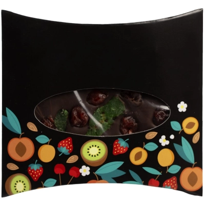 
                                            Maukas dark chocolate with candied fruits.
                                            