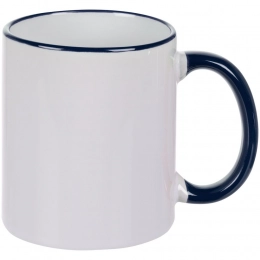 Rimo mug for sublimation printing, dark blue