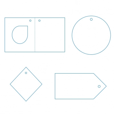 
                                            Этикетка картонная на заказ Carta, М
                                            