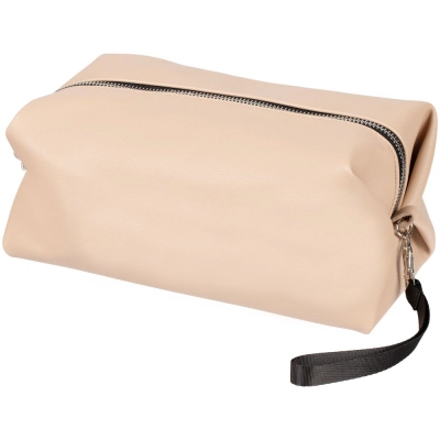 
                                                Feria beige toiletry bag.
                                                