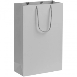 Porta paper bag, medium, gray