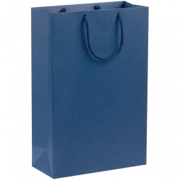 Paper bag Porta, medium, blue