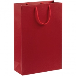 Porta paper bag, medium, red