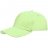 Standard baseball cap, light green.