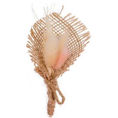 
                                            Dried flower bouquet Adorno, white
                                            