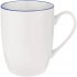Simmy mug, white with blue