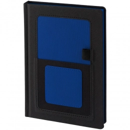 Mobile undated notebook, black-blue.
