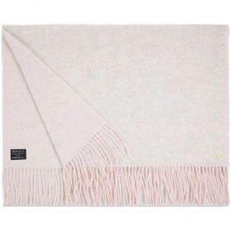 Gorgeous pink shawl.