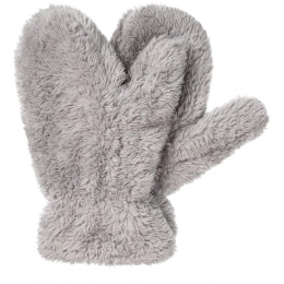 Flocky gloves, gray