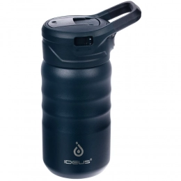 Fujisan 2.0 dark blue thermos bottle.