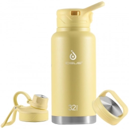 Fujisan XL thermos bottle, yellow.