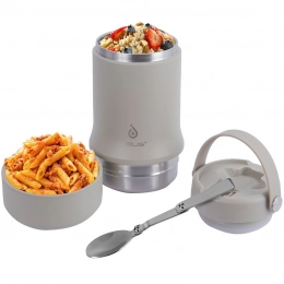 Food thermos Tabenodo, gray.
