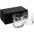 Set of 2 Crystal Clear glasses.