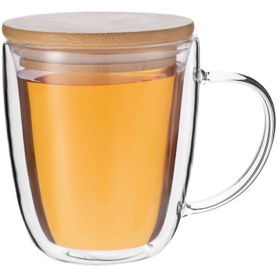 
                                                Kupla double-walled mug with a bamboo lid
                                                